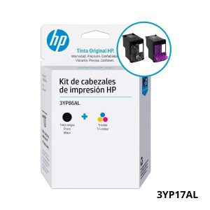 KIT CABEZAL DE IMPRESION HP 3YP86AL 315/415/5820/5810 BLACK Y TRICOLOR