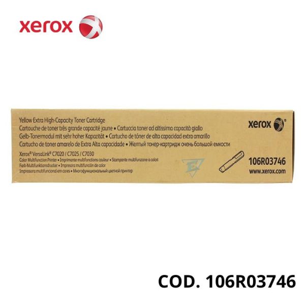TONER XEROX 106R03746 YELLOW PARA C7020/C7025/C7030
