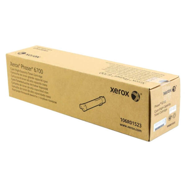 Toner Xerox 106R01523 Cyan 12,000 páginas