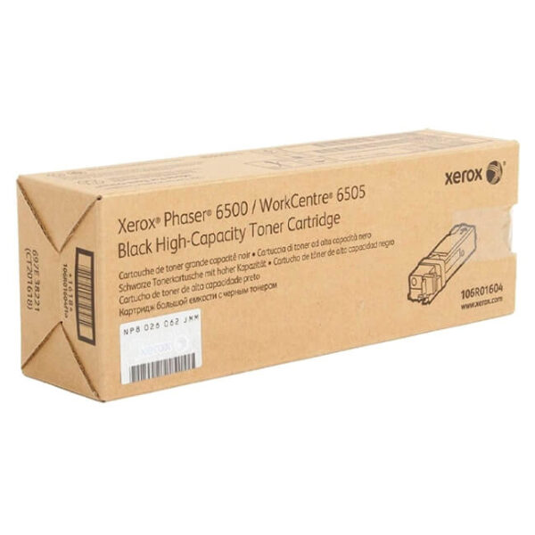 Toner Xerox 106R01604 Negro 3,000 páginas
