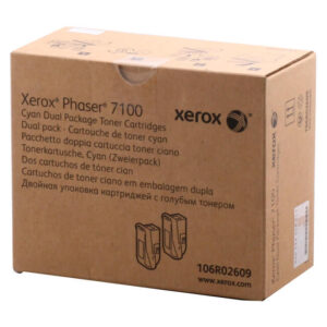 Toner Xerox 106R02609 Cyan Dual Pack 9,000 páginas
