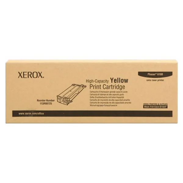 Toner Xerox 113R00725 Yellow 6,000 páginas - Imagen 2