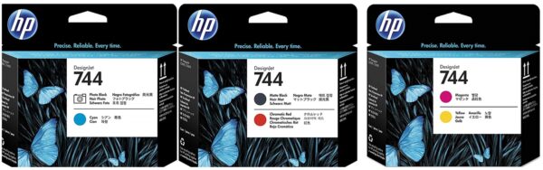 Cabezal HP 744A (F9J86A) Photo Black & Cyan 3,500 paginas - Imagen 3