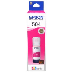 Botella de Tinta Epson T504 (T504320) Magenta 70ml