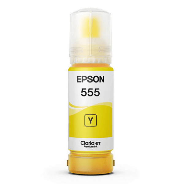 Botella de Tinta Epson T555420 (555) Yellow 70ml - Imagen 3