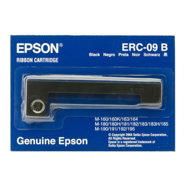Cinta Epson ERC-09B Negro M-160 M180 M190 - Imagen 3