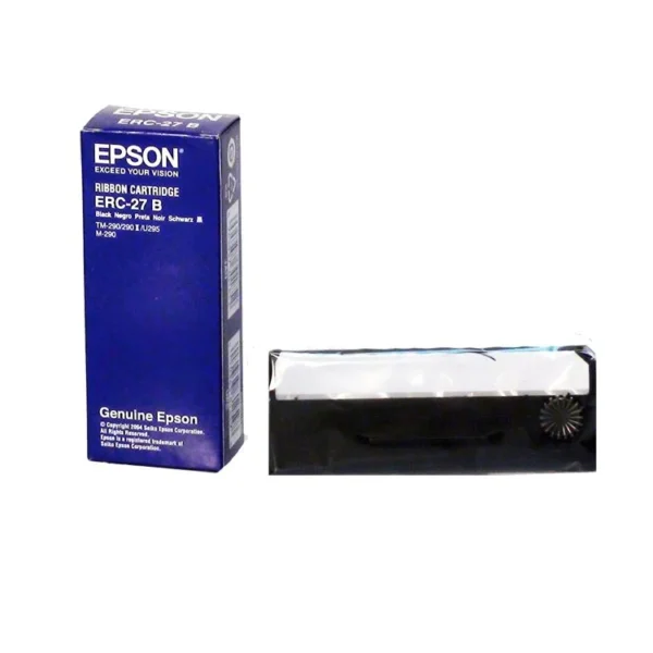 Cinta Epson ERC-27B  Negro TM-290 TM-290II TM-U295 - Imagen 3