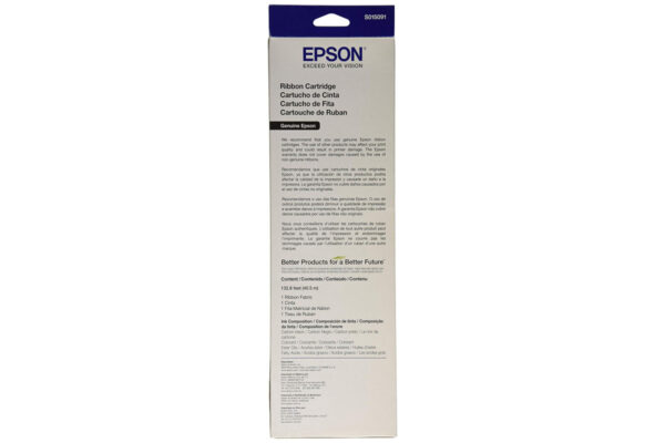Cinta Epson S015091 Negro FX-980 - Imagen 3