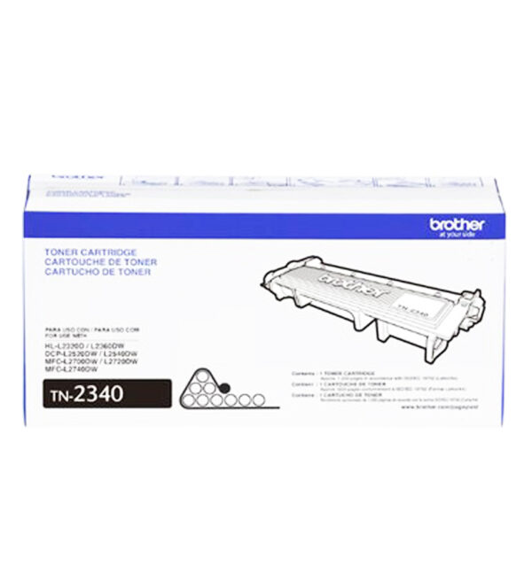 Toner Brother TN-2340 Negro Rendimiento 1,200 paginas - Imagen 3