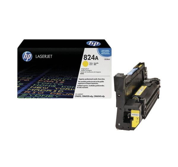 Tambor Hp CB386A (824A) Yellow 35,000 Pag LaserJet Color CP601