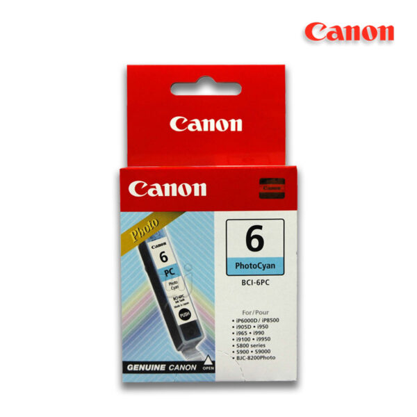Tinta Canon BCI-6PC Photo Cyan 13ML S800 S900