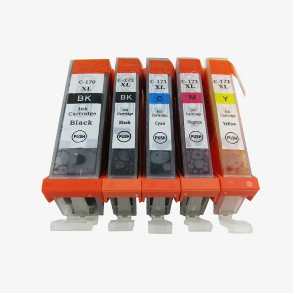 Tinta Canon CLI-171XL Cyan 10.8ML 550Pag MG5710 MG6810 - Imagen 2