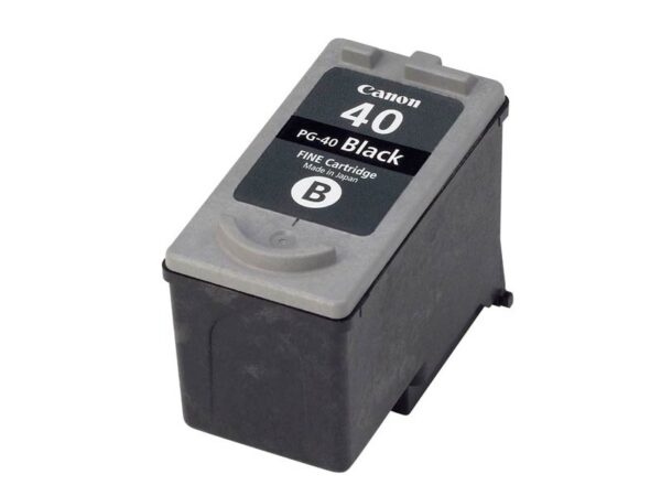 Tinta Canon PG-40BK Negro 16ML 490Pag. iP1200 MP140 - Imagen 2
