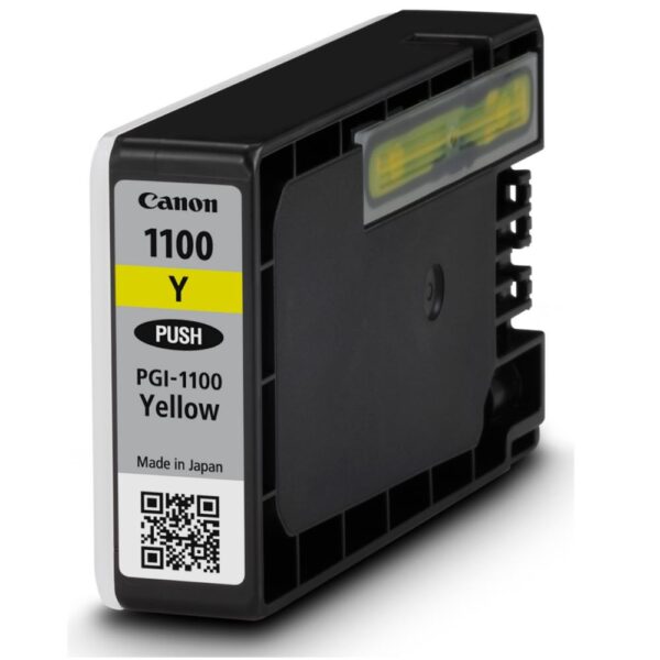 Tinta Canon PGI-1100 Yellow 4.5ML 312Pag. MB2010 - Imagen 2