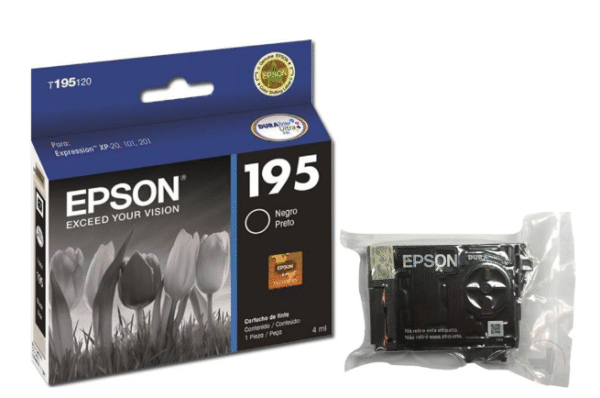 Tinta Epson T195120 (195) Negro 130 Pag - Imagen 2
