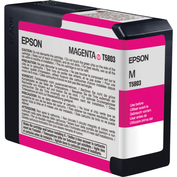 Tinta Epson T580300 Magenta (80ML)  720 Pag - Imagen 2