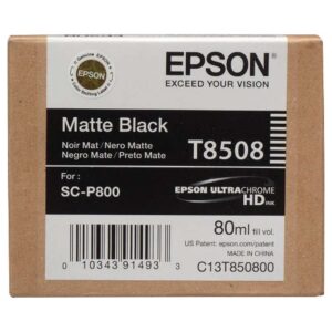 Tinta Epson T850800 Matte Black 80ML SC-P800