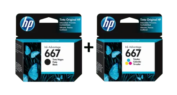 Tinta HP 3YM79AL (667) Negro 120 Pag. | DeskJet 2775, 6475 - Imagen 3