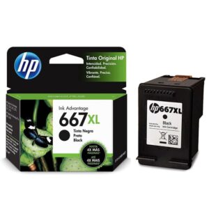 Tinta HP 667XL 3YM81AL Negro 480 Pag. | DeskJet 2775, 6475