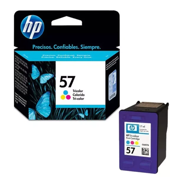 Tinta HP C6657AL (57) Tricolor 500 Pag DeskJet 5550 - Imagen 2