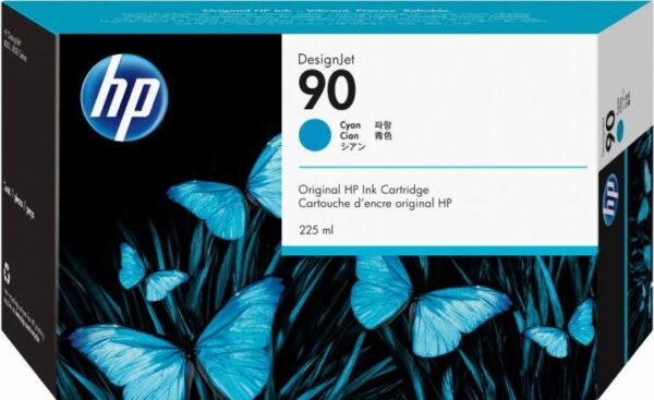 Tinta Hp C5060A (90) Cyan 225ML DesignJet 4000 - Imagen 2