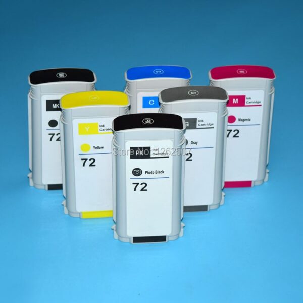 Tinta Hp C9398A (72) Cyan 69ML  DesignJet T610 - Imagen 2