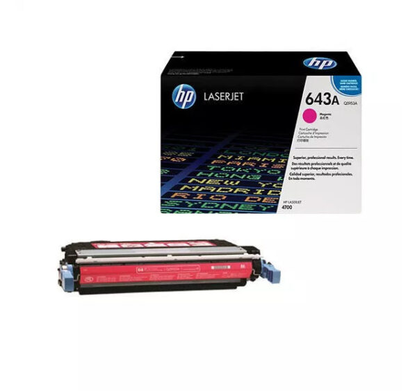Tóner Hp 643A (Q5953A) Magenta 10,000 Pag Color LaserJet 4700 - Imagen 2