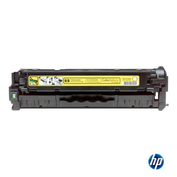 Toner Hp 304A (CC532A) Yellow 2,800 Pag Color LaserJet CP2025 - Imagen 3