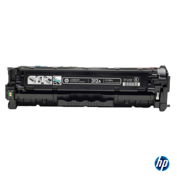 Toner Hp 312A (CF380A) Negro 2,400 Pag LaserJet Pro 400 color - Imagen 2