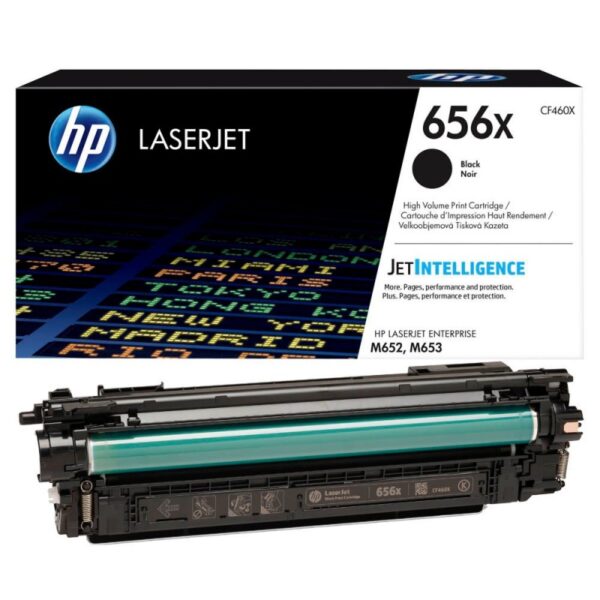 Toner Hp 656X (CF460X) Negro 27,000 Pag LaserJet Pro M652dn - Imagen 2
