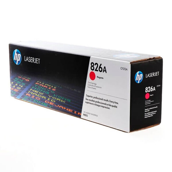 Toner Hp 826A CF313A Magenta 31,500 Pag LaserJet Pro M855dn