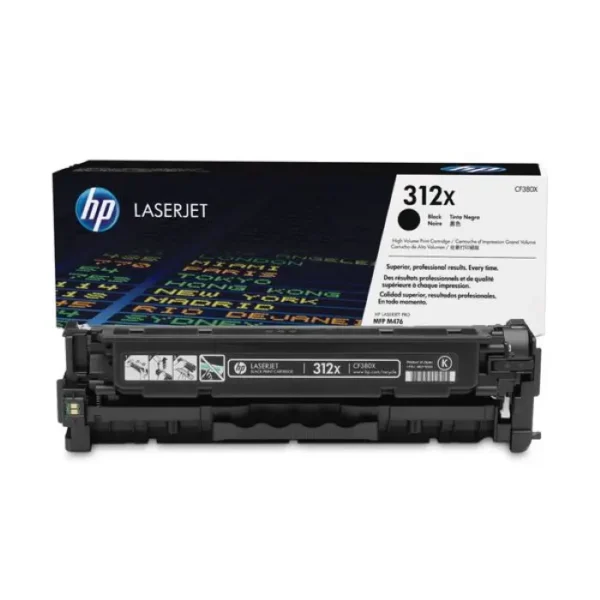 Toner Hp 312X (CF380X) Negro 4,400 Pag LaserJet Pro 400 color - Imagen 2