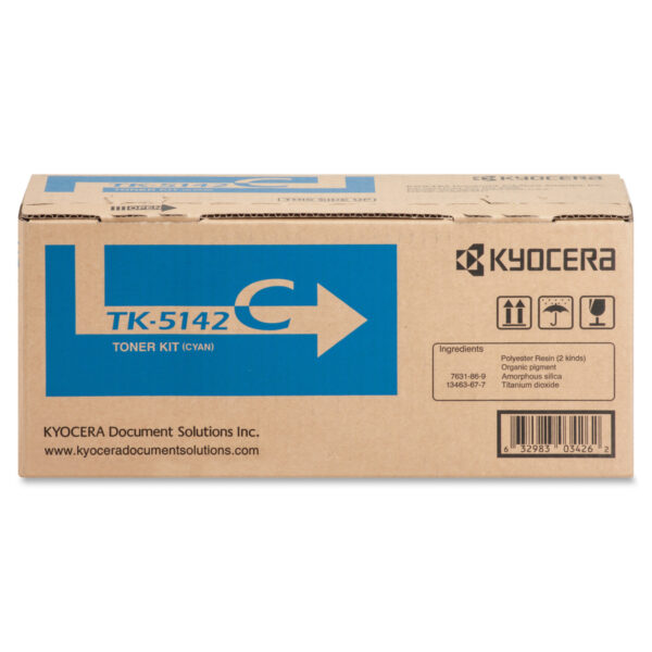 Tóner Kyocera TK-5142C Cyan 5,000pag. - Imagen 2