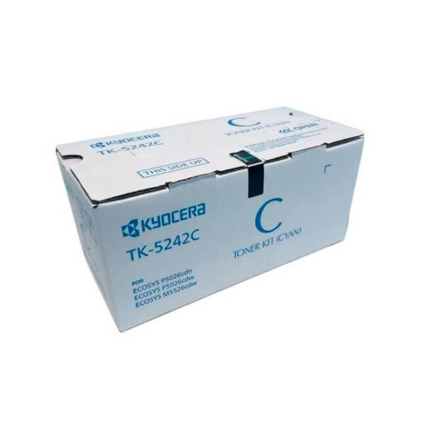 Tóner Kyocera TK-5242C Cyan 3,000pag - Imagen 2