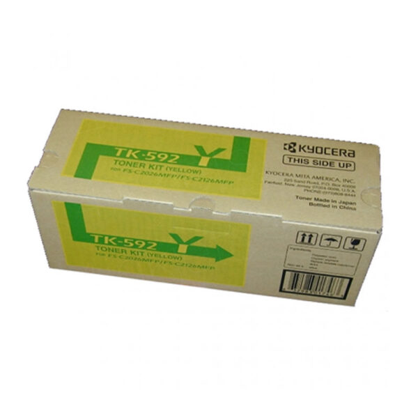 Tóner Kyocera TK-592Y Yellow 5,000pag - Imagen 2