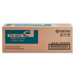 Tóner Kyocera TK-867C Cyan 12,000pag