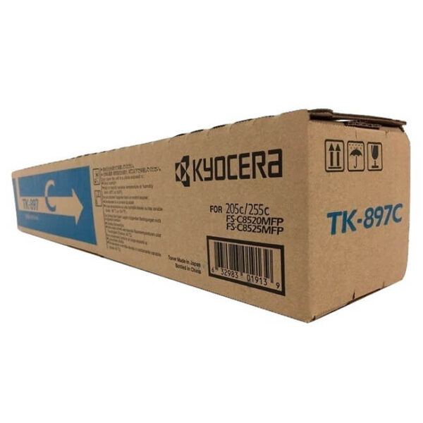 Tóner Kyocera TK-897C Cyan 6,000 Paginas