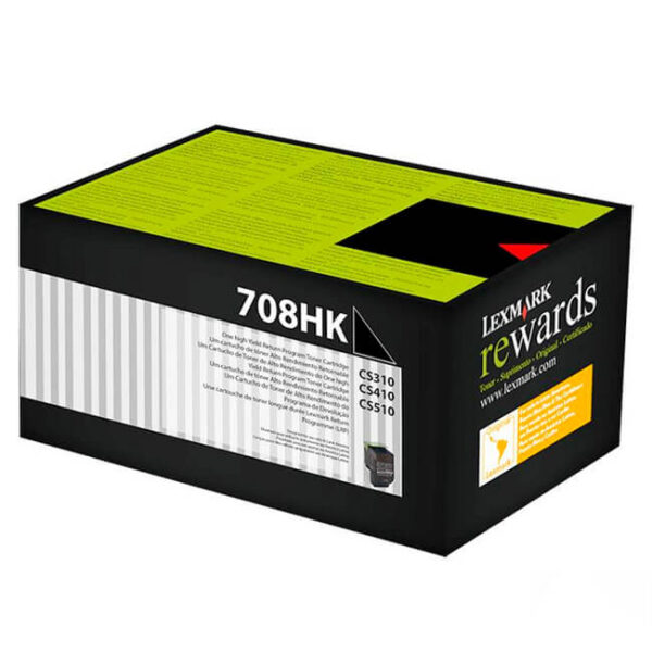 Tóner Lexmark 70C8HK0 Negro 4,000pag - Imagen 3
