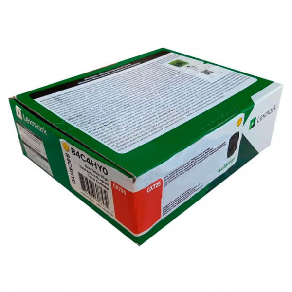 Tóner Lexmark 84C4HY0 Yellow 16,000pag - Imagen 2