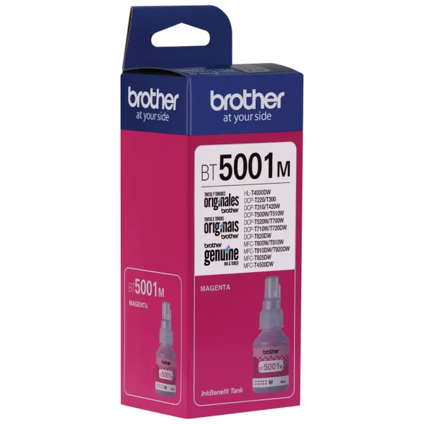 Botella De Tinta Brother BT-5001M Magenta 48.8ML - Imagen 2