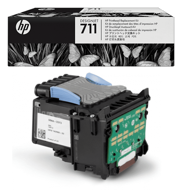 Cabezal HP 711 (C1Q10A) Negro y Color 1,300 paginas - Imagen 3