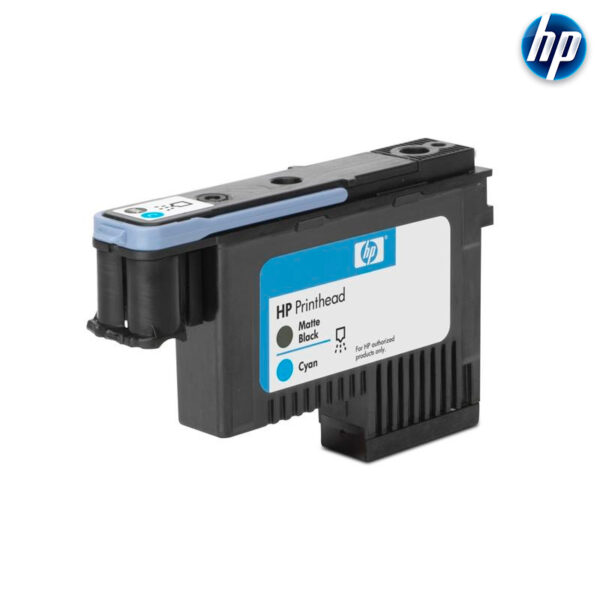 Cabezal HP 91 (C9460A) Matte Black & Cyan 230pag DesignJet Z6100 - Imagen 2