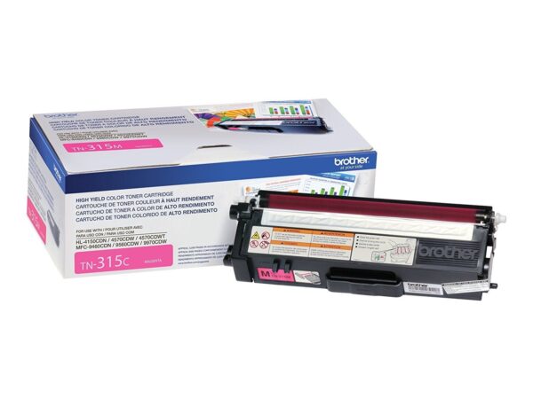 Toner Brother TN-315M Magenta 3,500 paginas - Imagen 3