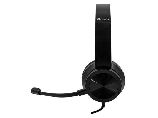 MICROFONO Y AUDIFONO TEROS TE-8037N NEGRO - Imagen 2