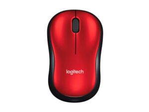MOUSE LOGITECH  OPTICO M185 WIRELESS RED