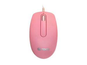 MOUSE TEROS TE-1221S USB PINK