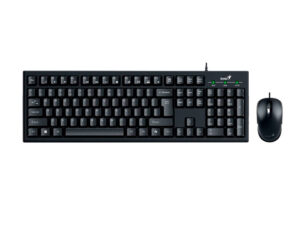 TECLADO Y MOUSE GENIUS KM-100SE AI COPILOT USB BLACK