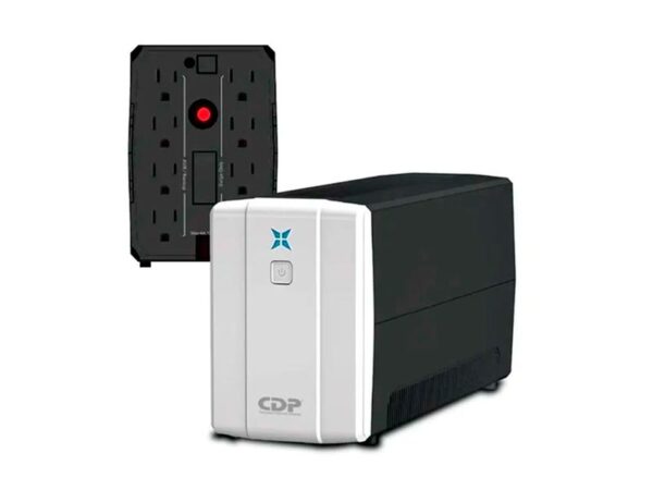 UPS CDP 500VA INTERACTIVO 220VA(R-UPR 508I) NEGRO - Imagen 2